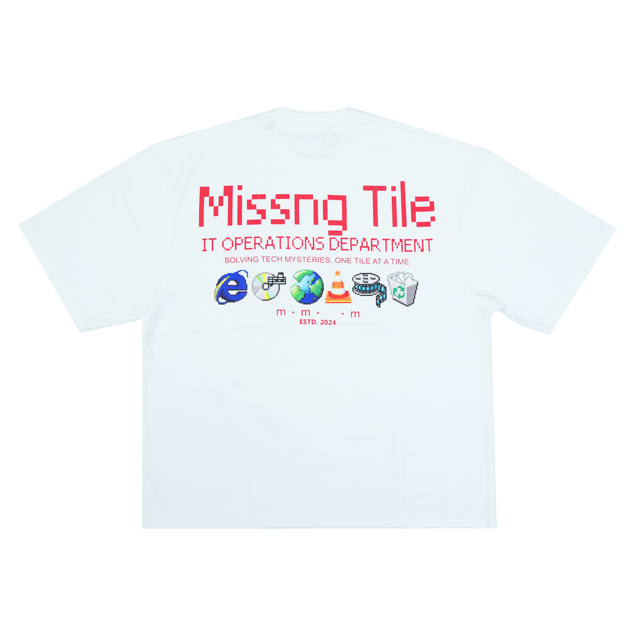 WINDOWS XP NOSTALGIA TEE - CLASSIC WHITE